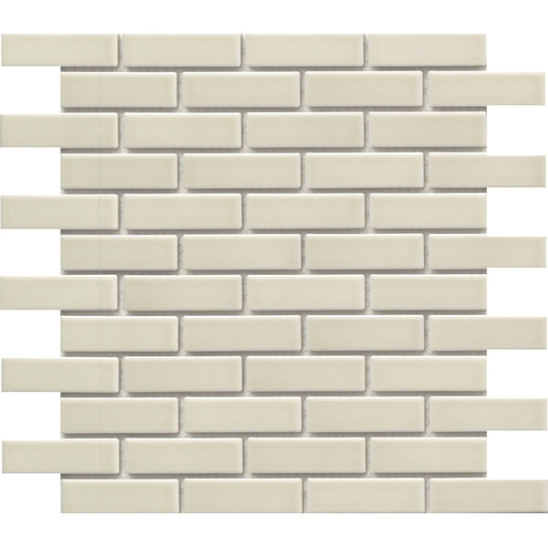 Emser Tile Savvy Pewter 11 In. X 12 In. Glossy Porcelain Floor And Wall